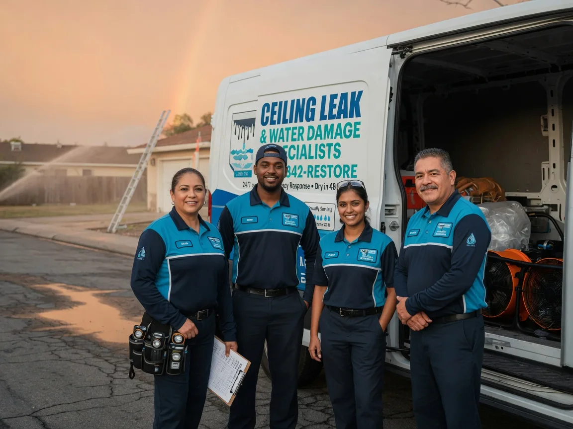 Ceiling Leak Cleanup company in Talco, TX